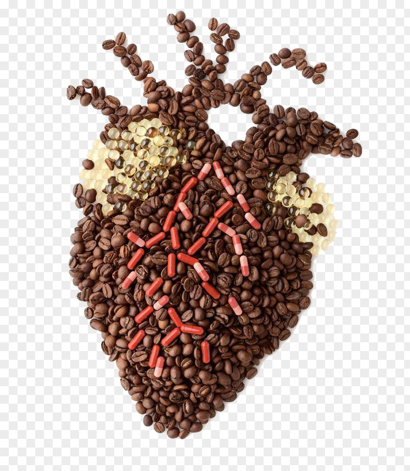 Coffee Beans Heart Organs Bean Stock Photography PNG