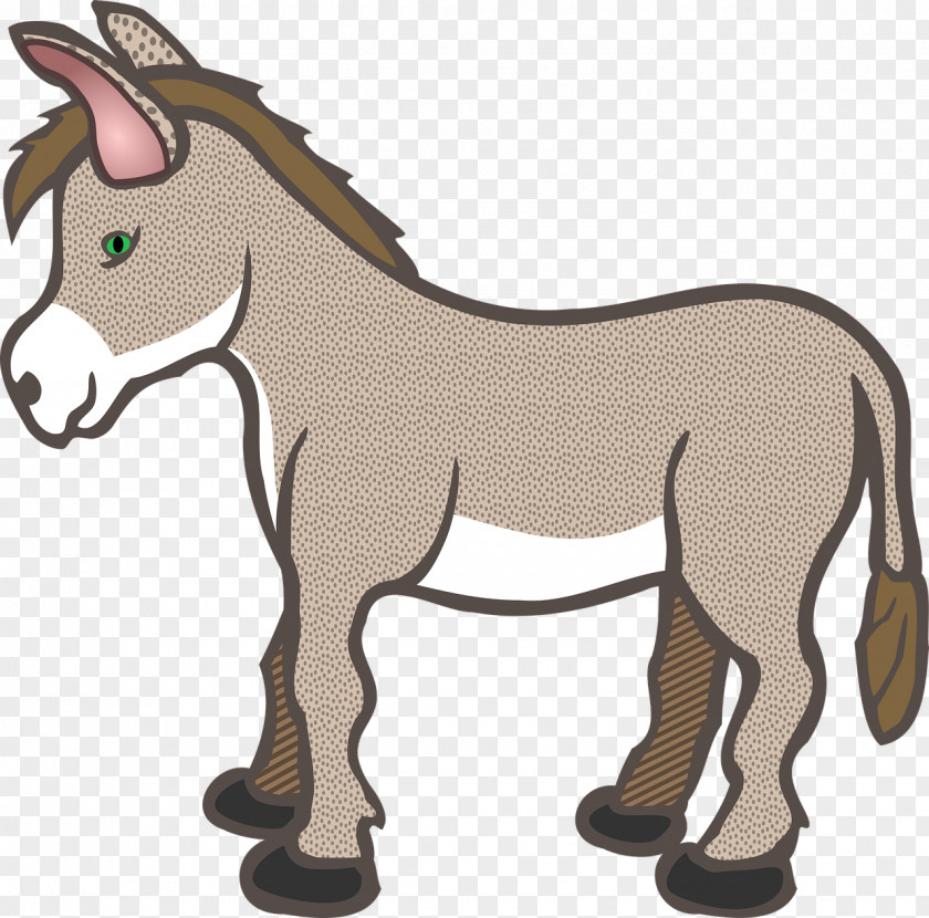 Donkey Clip Art Openclipart Free Content Image PNG