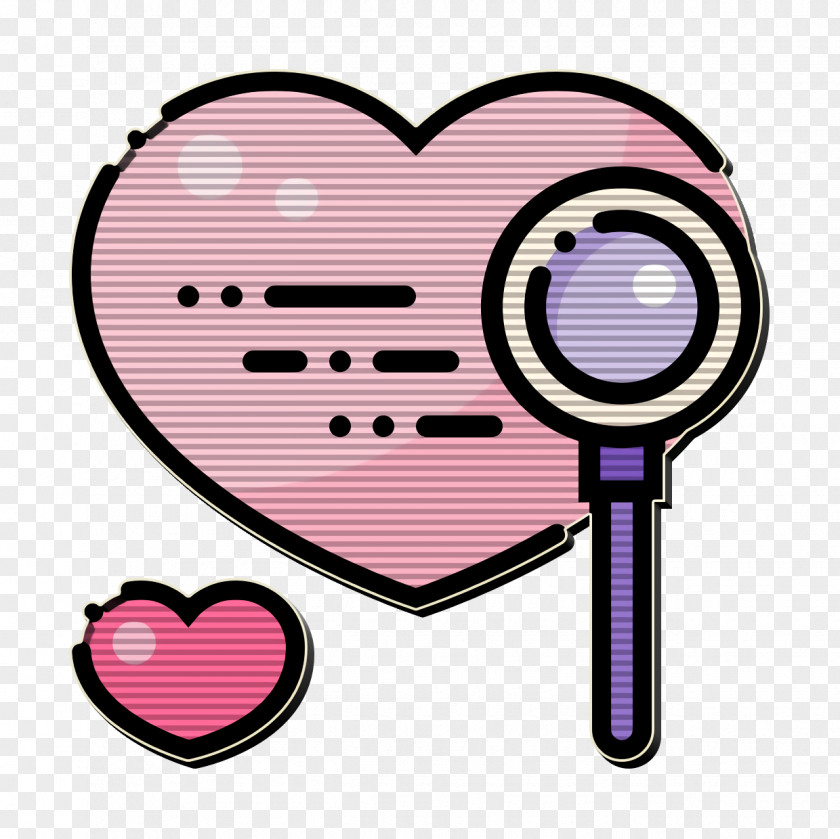 Love Icon Find Search PNG