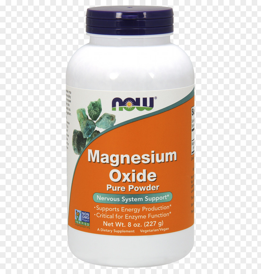 Magnesium Oxide Dietary Supplement Food Mineral Health PNG