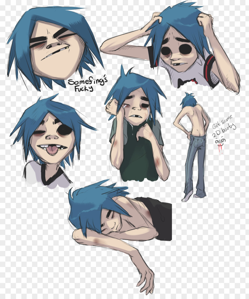 Noodle Cartoon 2-D Gorillaz Murdoc Niccals DeviantArt PNG