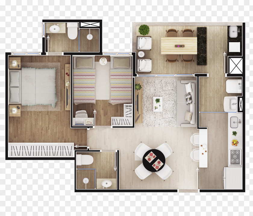 Plant Floor Plan House Veranda PNG