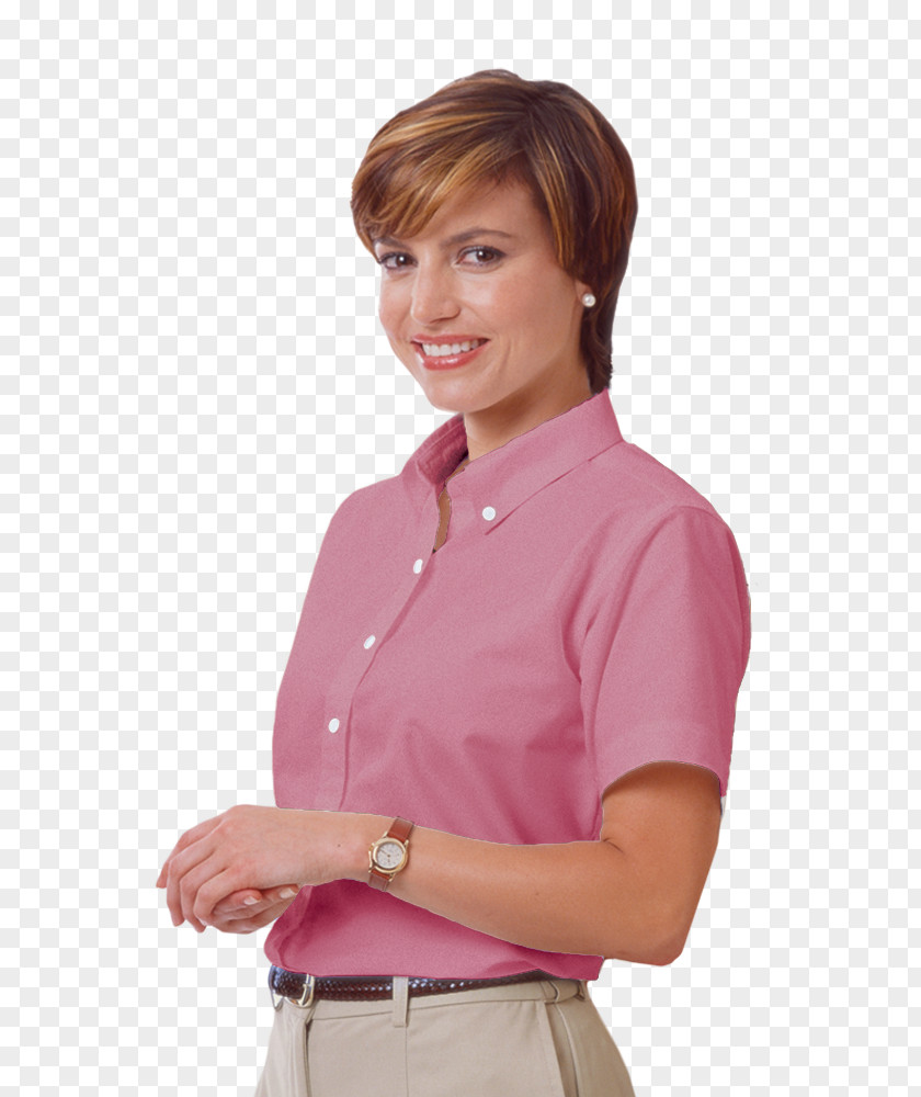 Dress Shirt T-shirt Blouse Polo Collar PNG