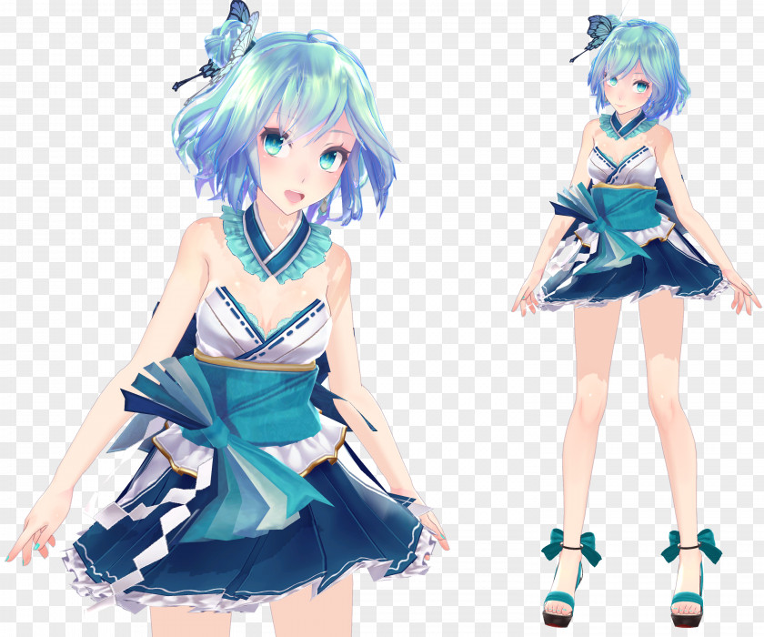 Kimono Hatsune Miku: Project DIVA Arcade Clothing Dress PNG