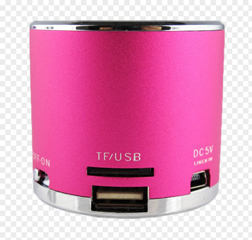 Portable Multifunction Mini Speaker Loudspeaker Enclosure Wireless USB PNG