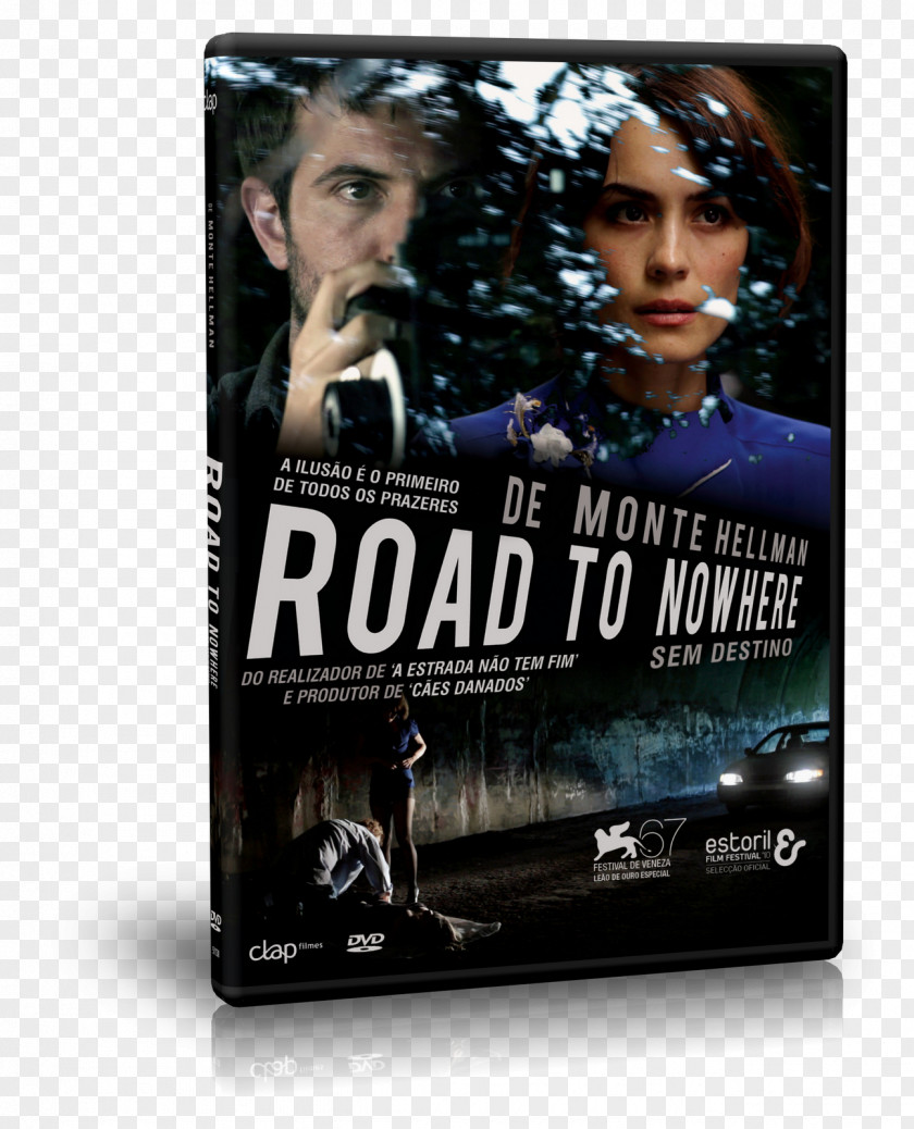 Split Screen Road To Nowhere Film Poster PNG