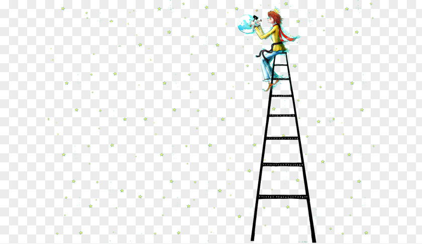 Children On The Ladder Korea Display Resolution Mobile Phone Wallpaper PNG