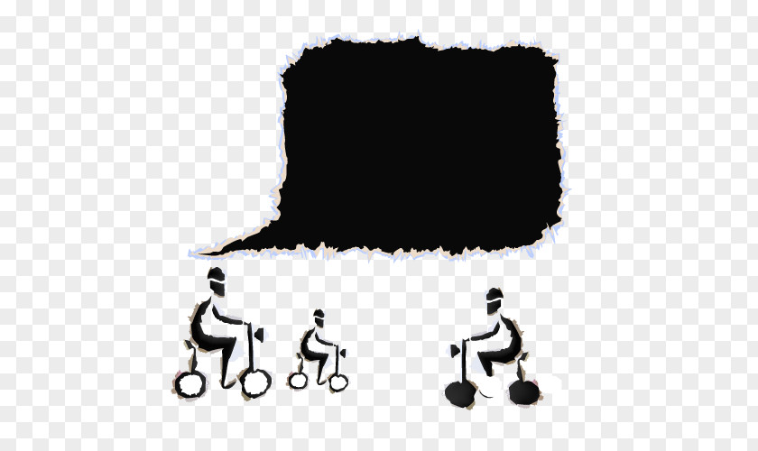 Dialog Silhouette Paper PNG