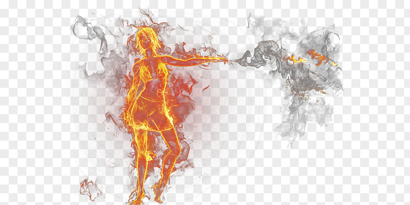 Fire People Flame Combustion Explosion Illustration PNG