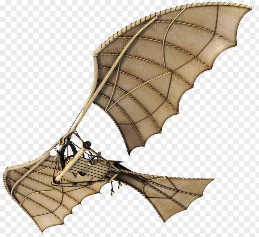 Look Airplane Flight Ornithopter Early Flying Machines PNG