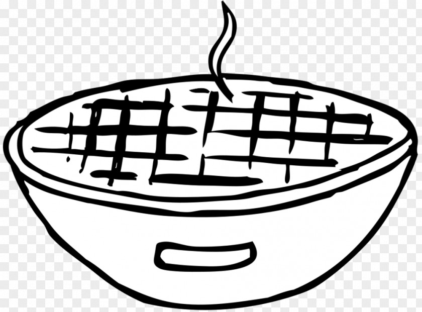 M Line Basket Clip Art Black & White PNG