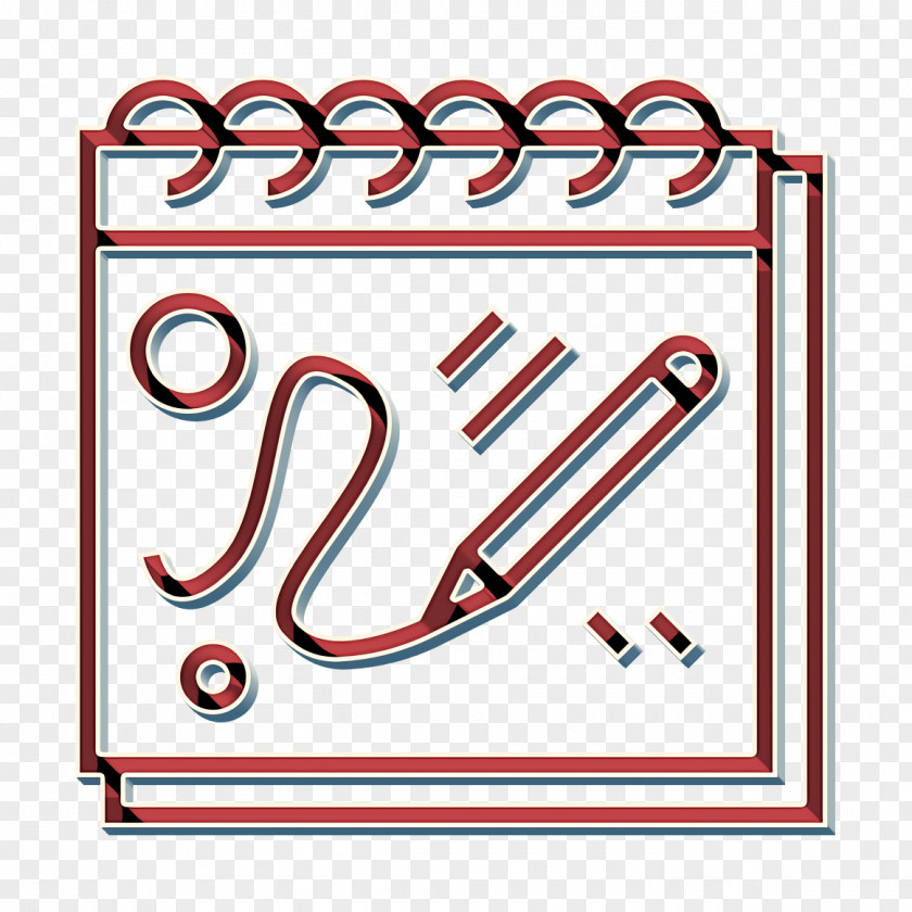 Sketchbook Icon Bookstore Sketch PNG