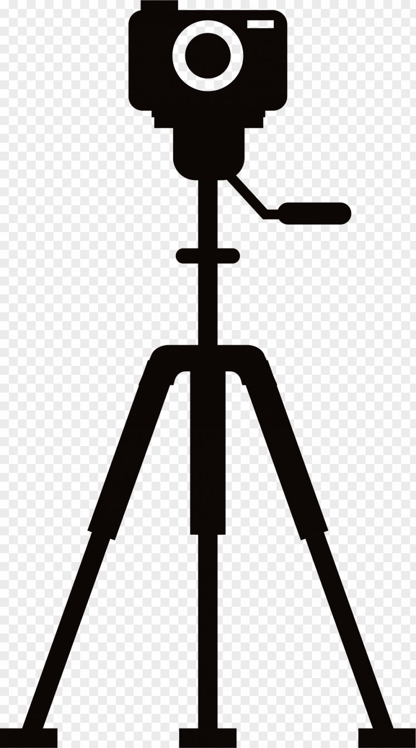 Three Stand At Attention Tripod Camera Photography PNG