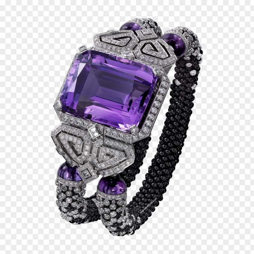 Watch Amethyst Jewellery Ring Purple PNG