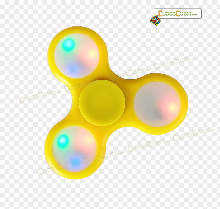 Fidget Spinner Light-emitting Diode Cube PNG