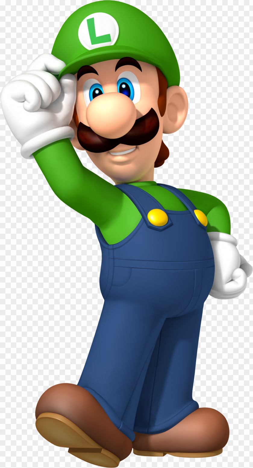 Luigi Super Mario Bros. New Bros PNG