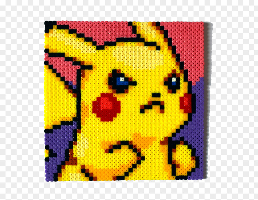 Pikachu Pokémon Diamond And Pearl Sprite Art Bead PNG