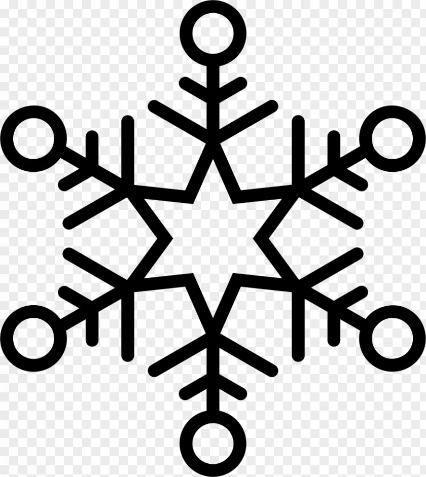 Snowflake Shape Hexagon Clip Art PNG