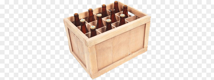 Crate Of Beer PNG Beer, brown wooden bottle crate clipart PNG