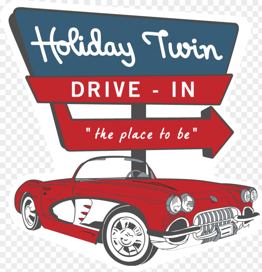 Drive In Movie Sign Fort Collins Holiday Twin Theatre Film Drive-in Cinema PNG