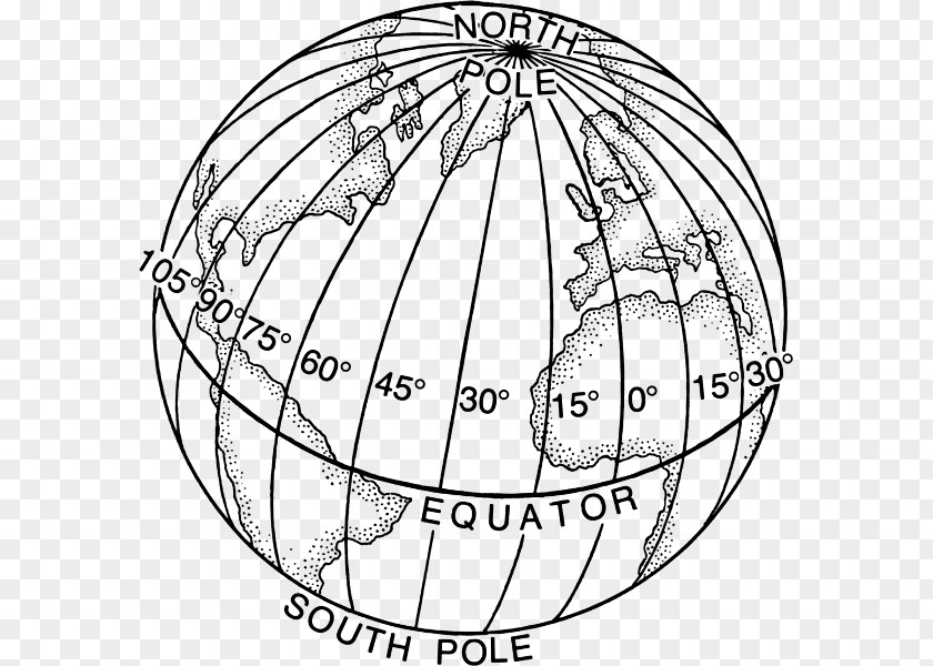 Globe Geographic Coordinate System Longitude Latitude Geography PNG