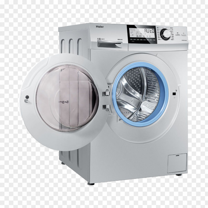 Haier Washing Machine Decoration Physical Design-free Material Detergent PNG
