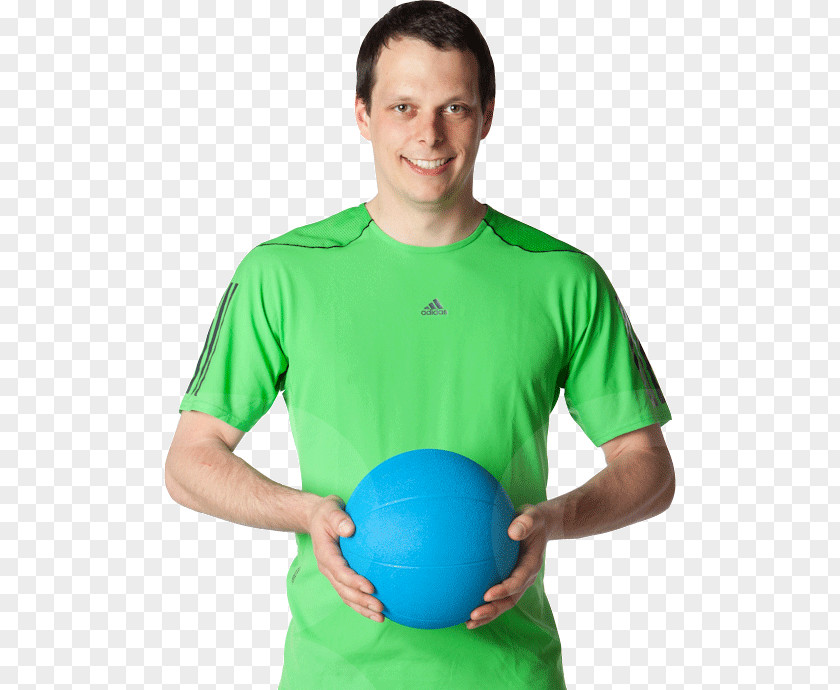 T-shirt Björn Sangmeister – Personal Training Berlin Shoulder Medicine Balls PNG