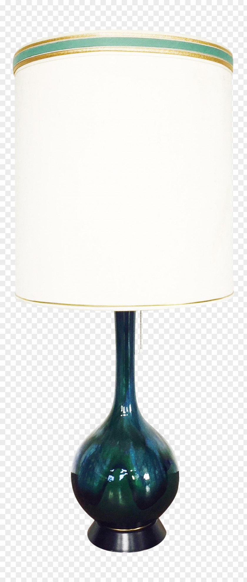 Green Pottery Lamps Cobalt Blue Product Design PNG