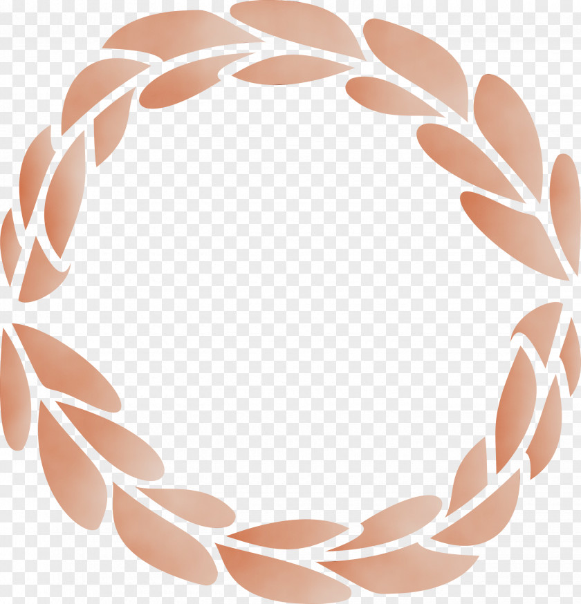 Peach Beige Circle PNG