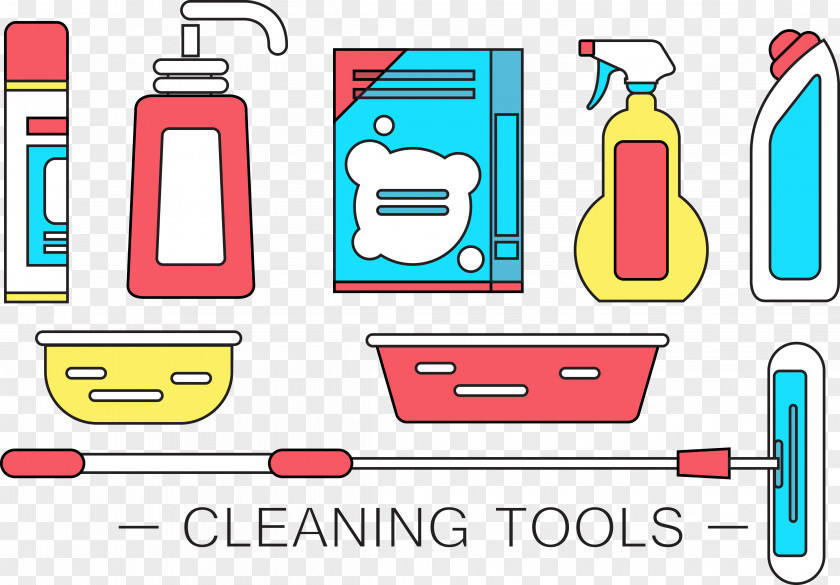 Vector Cleaning Tools Euclidean Clip Art PNG