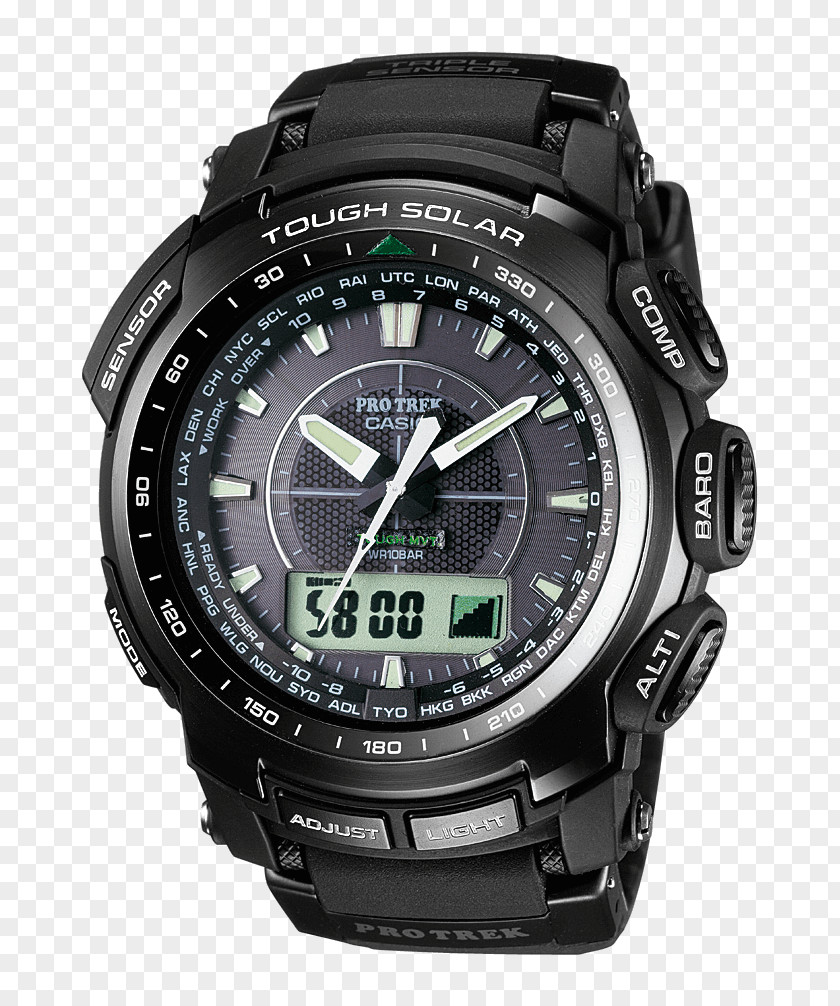 Watch Pro Trek Casio G-Shock Clock PNG