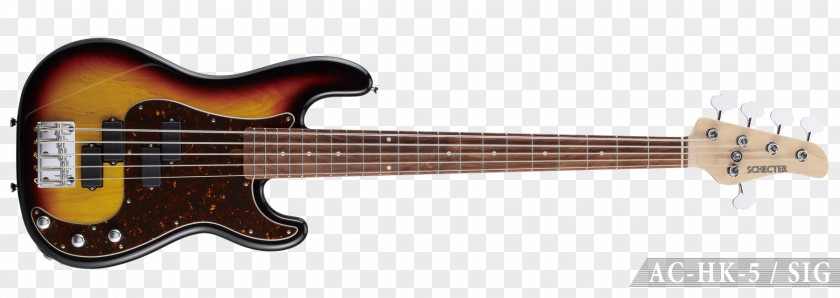 Bass Guitar Fender Precision Squier Jazz Sunburst PNG