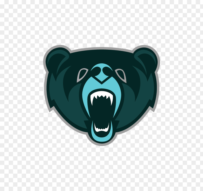 Bear Grizzly Logo American Bison Brand PNG