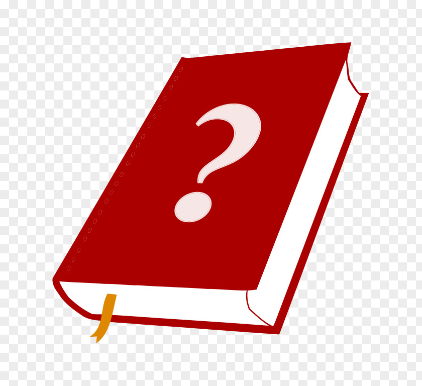 Book Cover Question Mark PNG