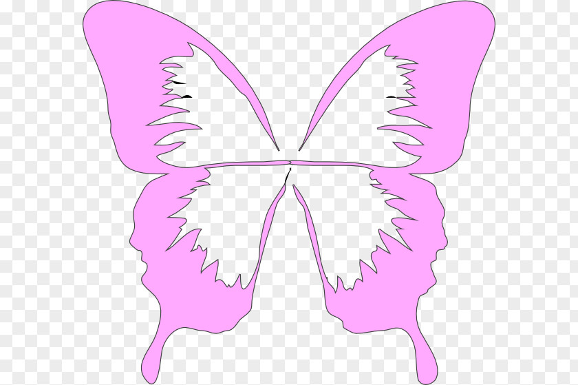 Butterfly Wings Cliparts Lavender Free Clip Art PNG