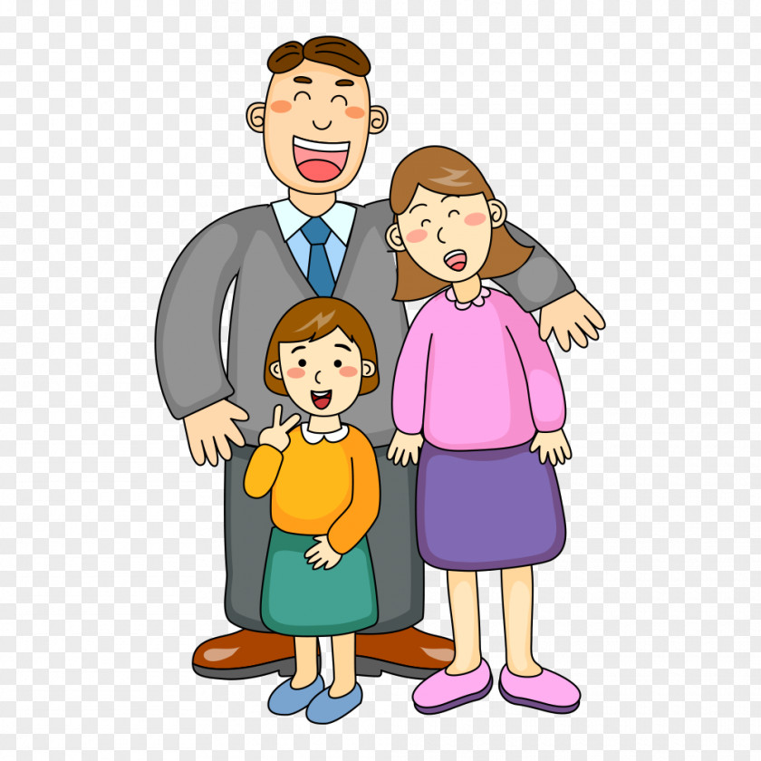 A Family Of Three Composition Child U624bu6284u5831 Grandparent PNG