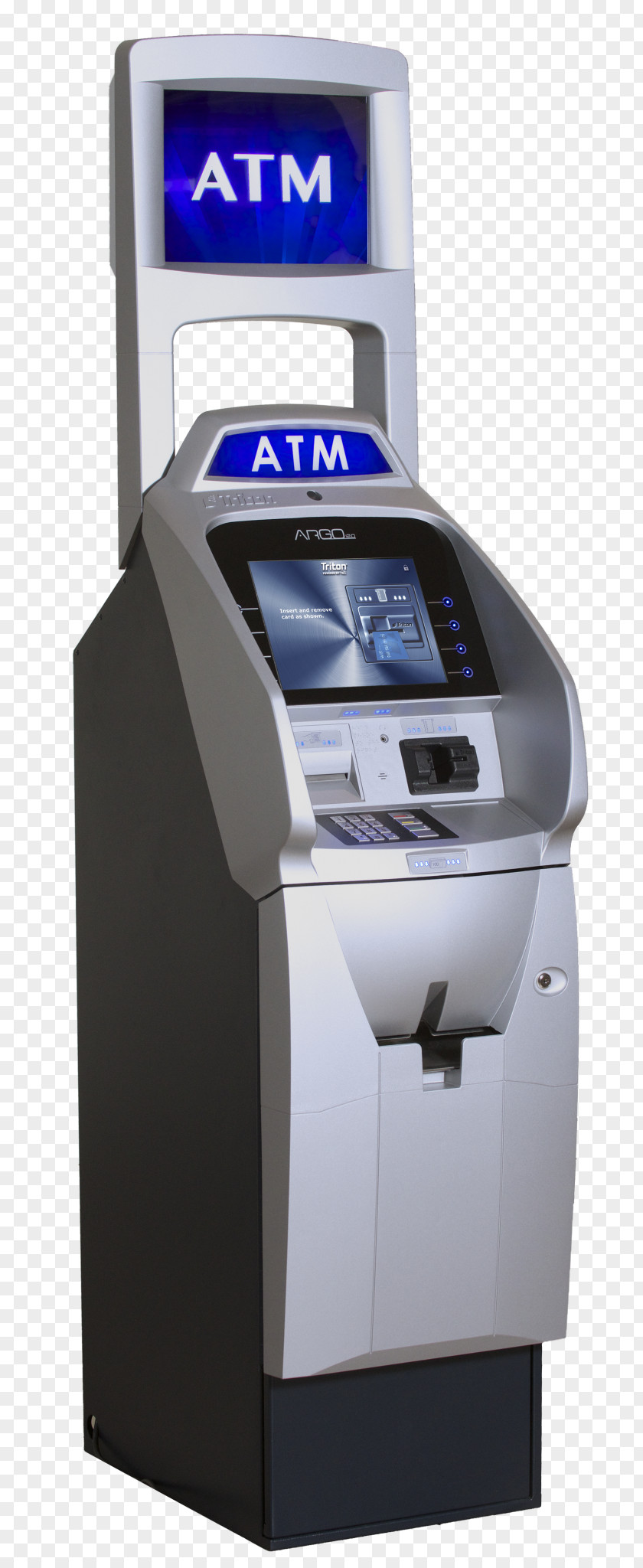 Atm Automated Teller Machine EMV Triton Bank Cash PNG