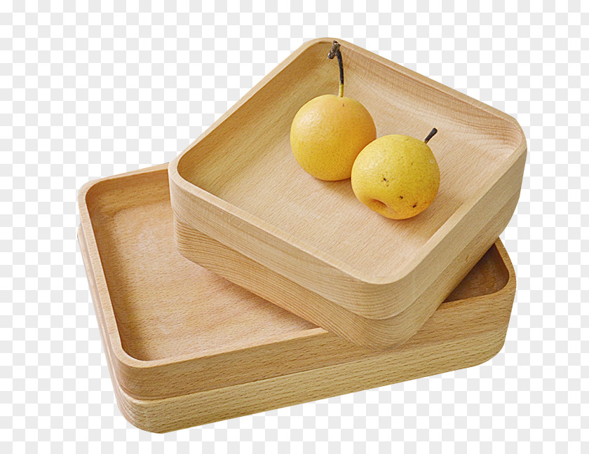 Fruit Tray Wooden Plate Wood PNG