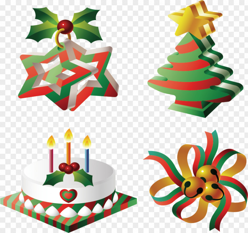 Holiday Cake Christmas Designs Santa Claus Clip Art PNG