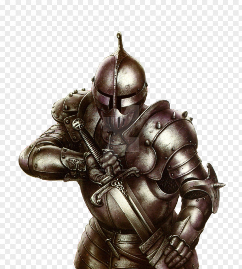 Knight Plate Armour Warrior Middle Ages PNG
