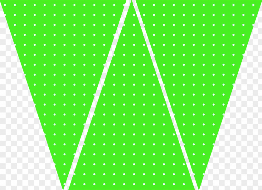 Line Point Triangle Green PNG