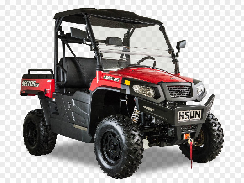 Motorcycle Side By Four-wheel Drive Utility Vehicle All-terrain PNG