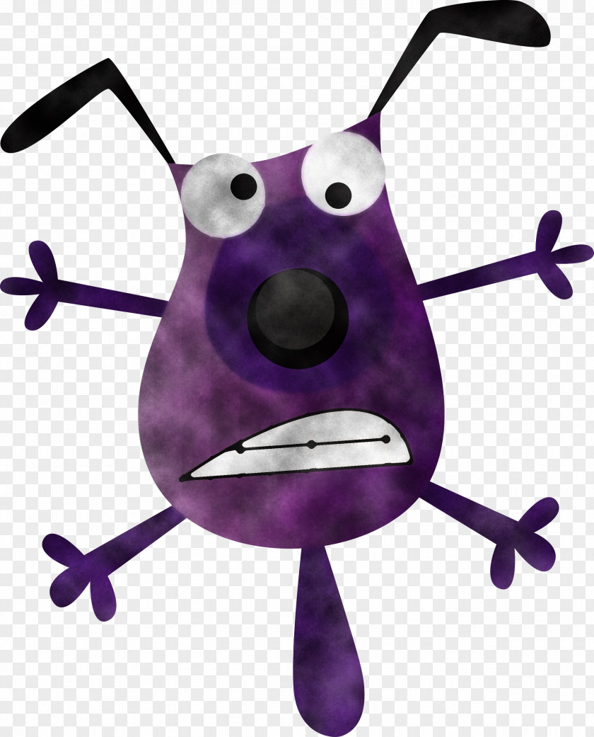 Purple Violet Cartoon PNG