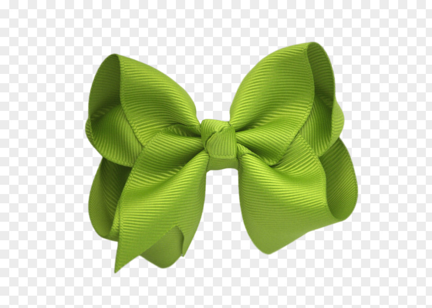 Ribbon Green Color Hair PNG