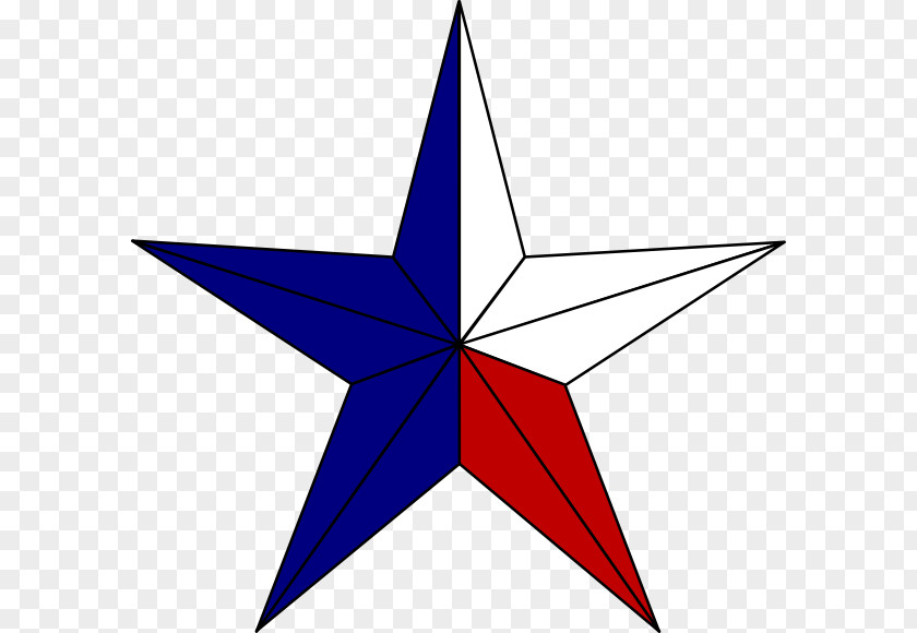 5 Star Red Clip Art PNG