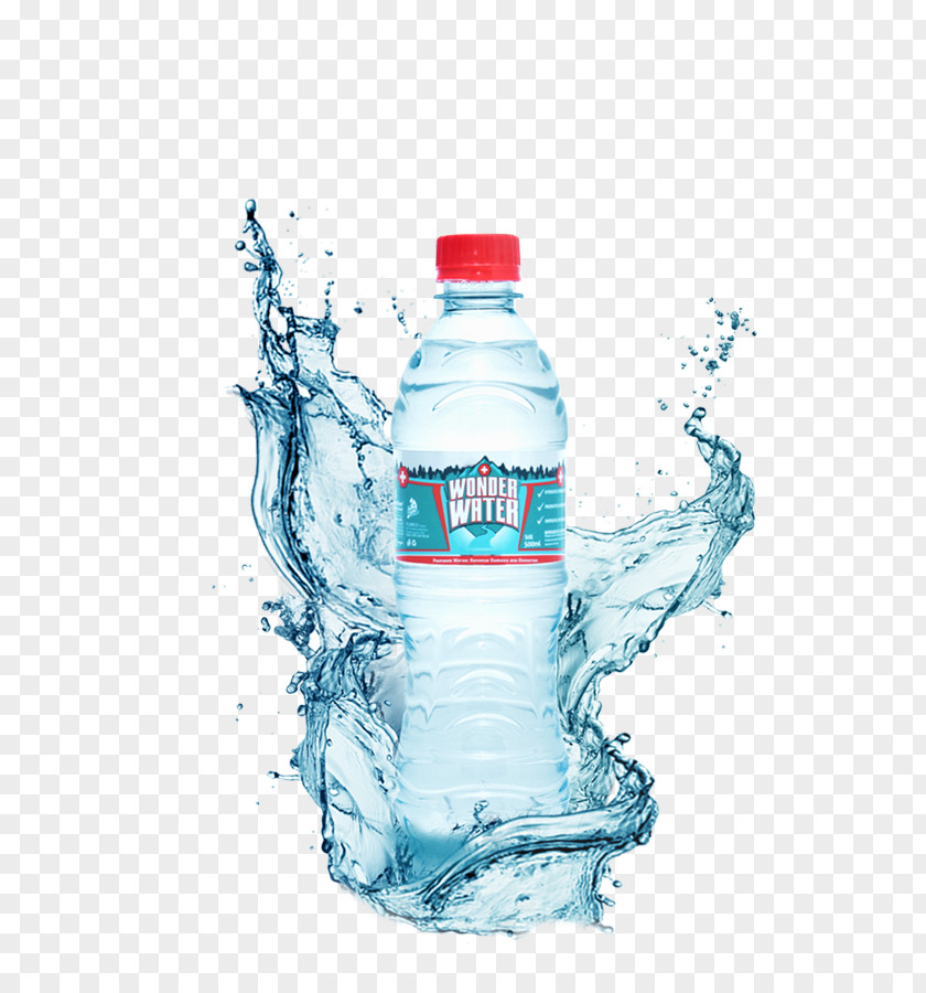 Bottle Water Bottles Mineral Plastic PNG