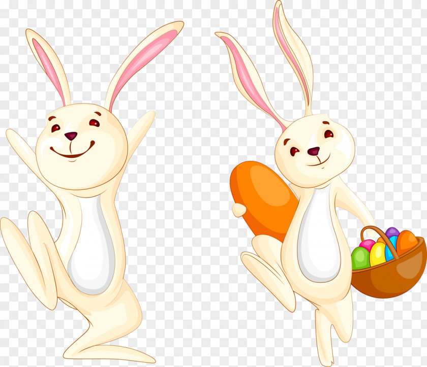 Funny Easter Bunny Hare PNG