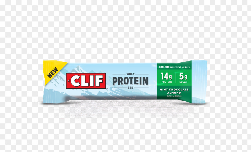 Mint Chocolate Protein Bar Clif & Company Whey PNG