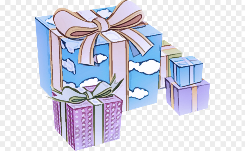 Purple Gift Text PNG