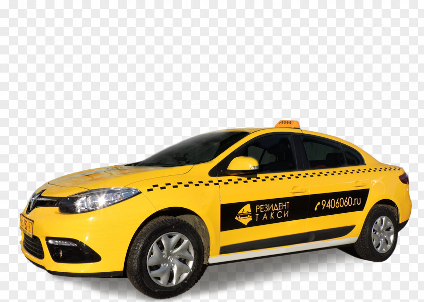 Taxi Car Resident Renault Vehicle PNG